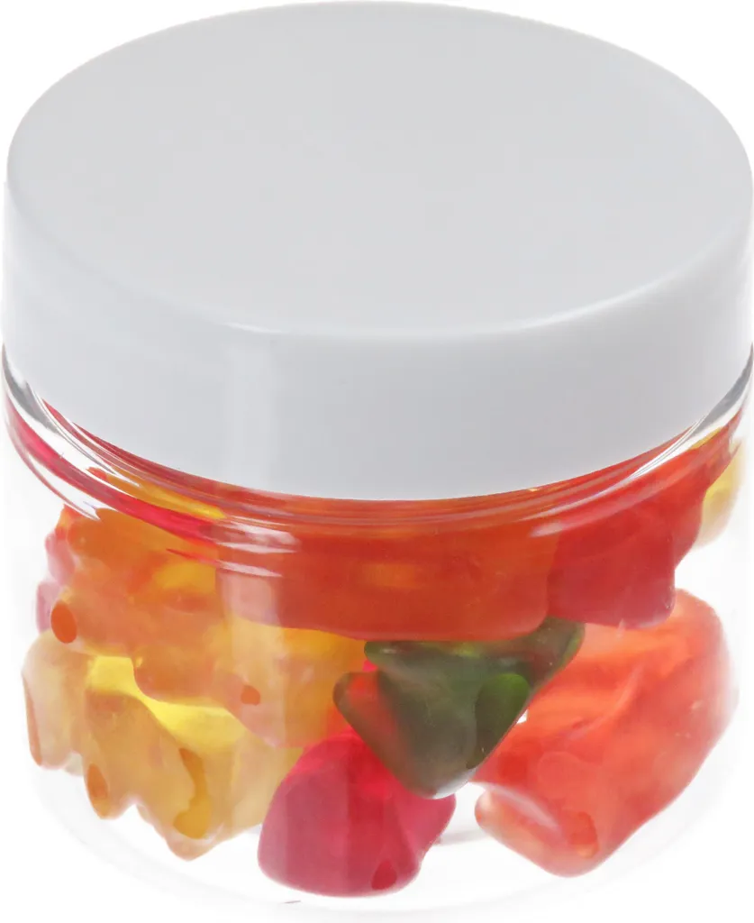 Stock 20 Pezzi Barattolo PET 50 ml Trasparente Uso Professionale