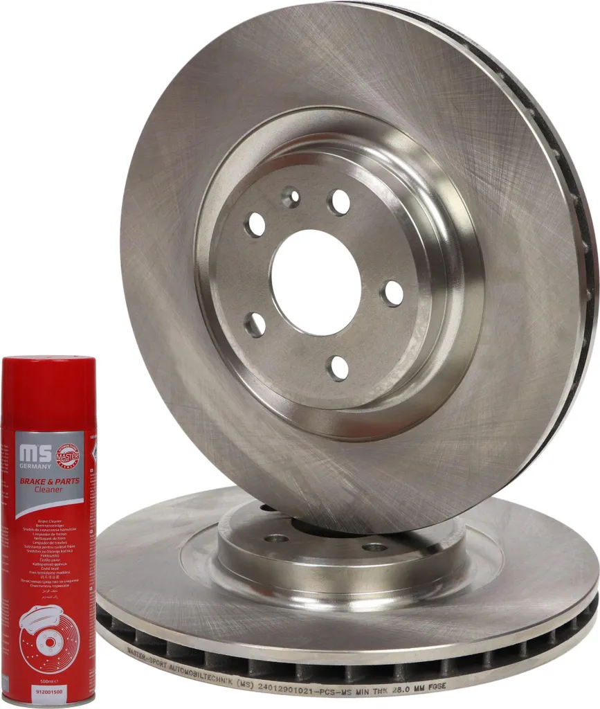 Jeu de 2 disques de frein ventilés 345 mm avant haute performance - 2