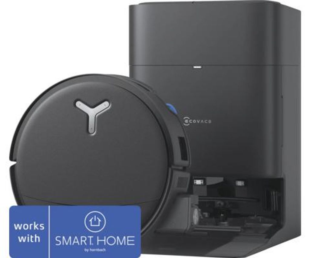 Ecovacs DEEBOT T80S OMNI EU, Beutellos, Schwarz, Rund, Produktbild 