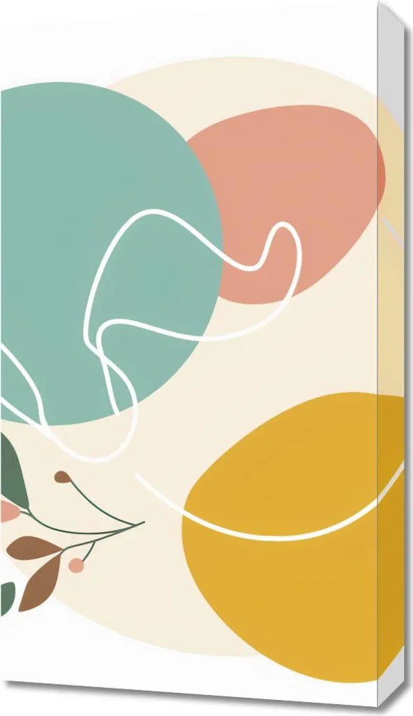 Tableau Liaison délicate 40x70 cm pour habiller un mur vide avec goût