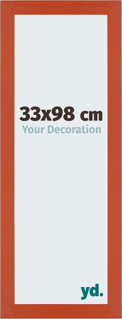 Puzzlerahmen 33x98 cm - Orange - MDF - Mura