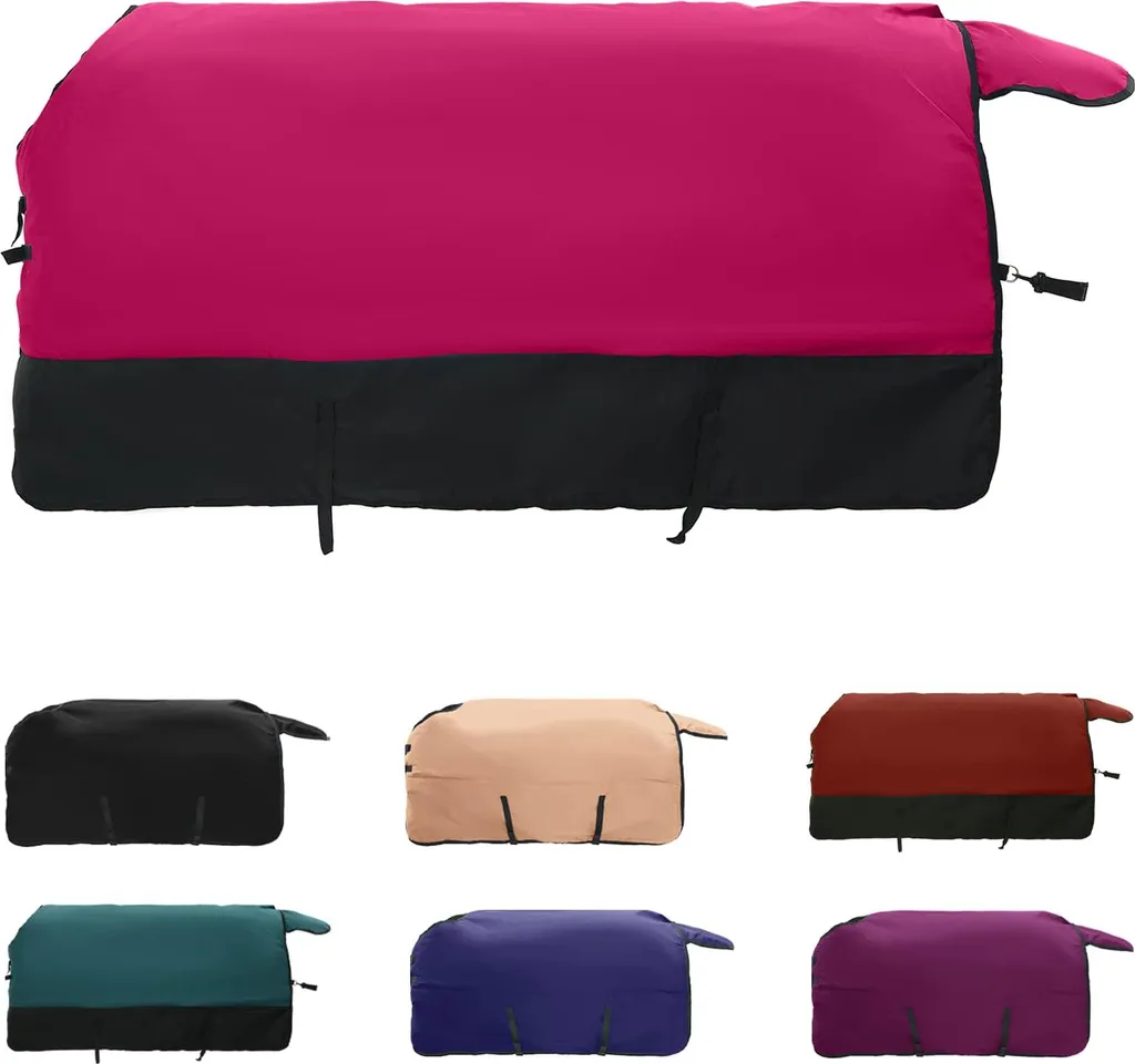 Outfit Equitazione: Coperta vidaXL 85cm Rosa e Nero - Must Have!