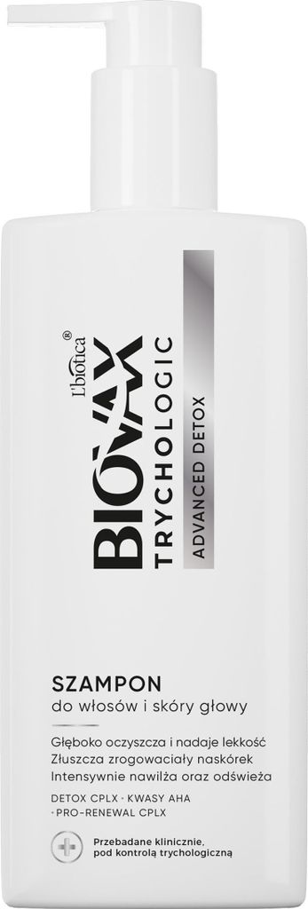 L'BIOTICA Biovax Trichologic Advanced Detox Haar- und Kopfhautshampoo 200 ml