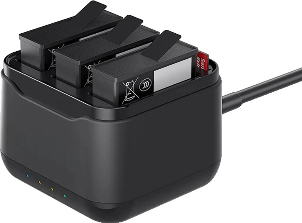 Batterie Haute Capacité 2100mAh et Chargeur Rapide à 3 Slots pour DJI