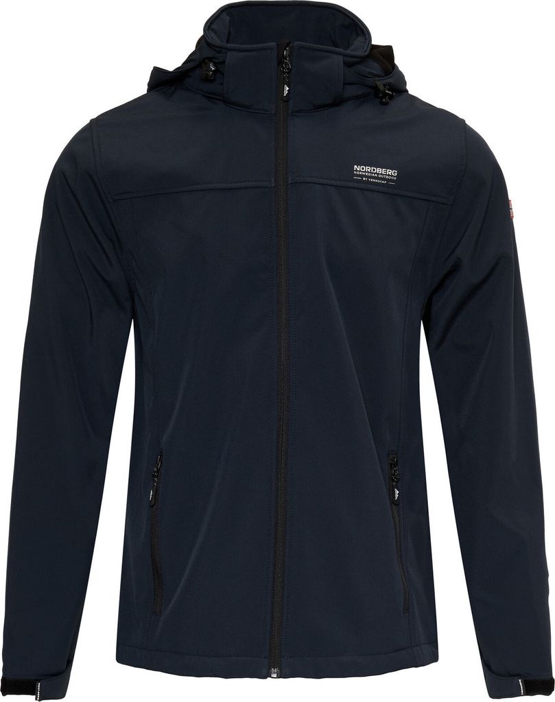 Nordberg Eldgrim - Softshell Outdoor Sommerjacke Herren - Navy - Größe M