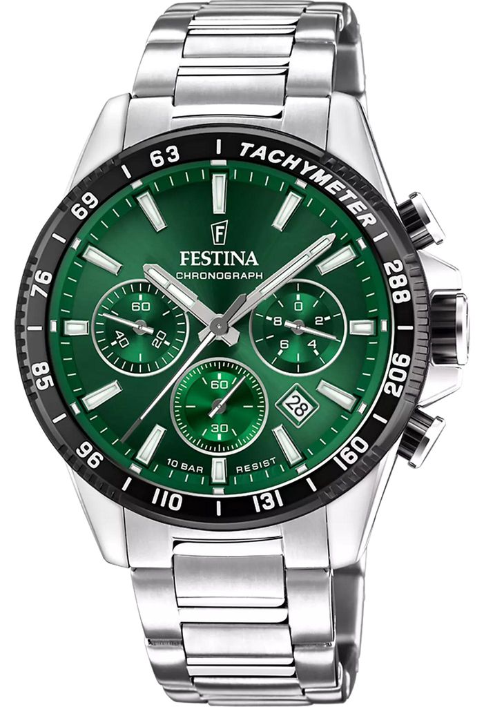 Festina Cronografo TIMELESS CHRONOGRAPH Green Immagine del prodotto 