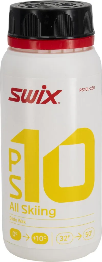 Fart de glisse liquide Swix PS10 pour ski et snowboard 250ml