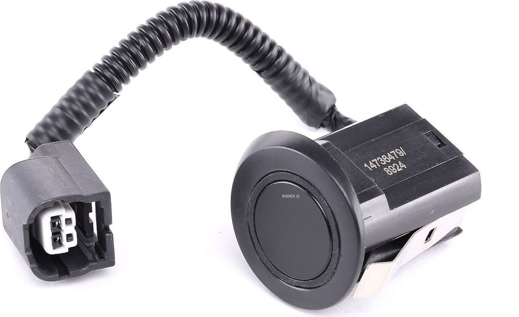 RIDEX 2412P0066 Einparkhilfe Parksensor Schwarz Hinten für HONDA CR-V III (RE)