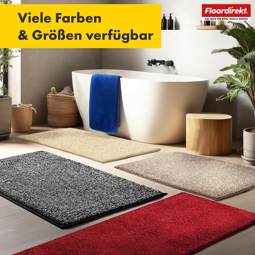 Tappetone Bagno Floordirekt Nasa 60x150 cm Beige | Casa e Bambini - 7