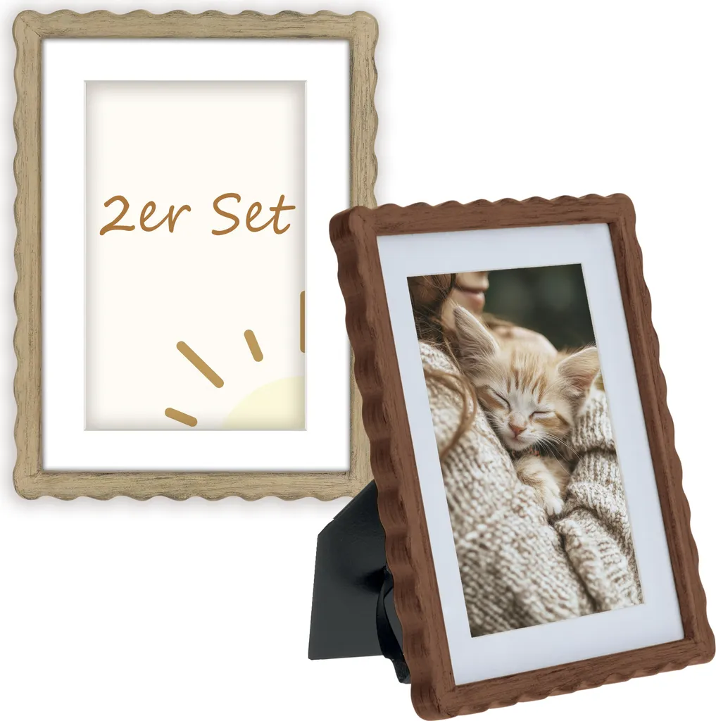 Set Cornici 20x30 cm a Onda Colorate - Arredamento Casa Design Moderno