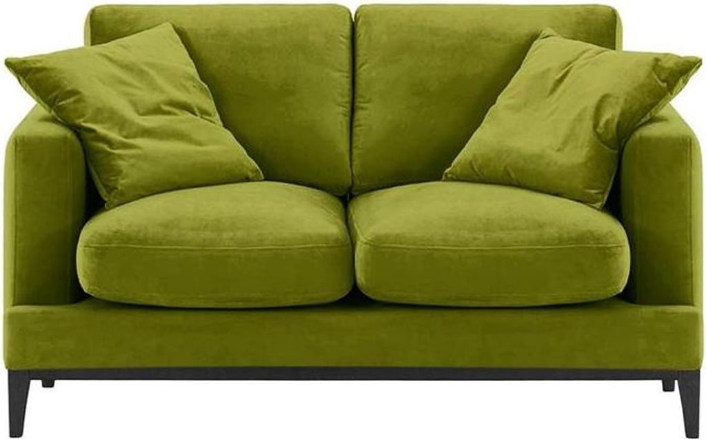 Zweisitzer-Sofa Covex Wood-Velluto 9-black