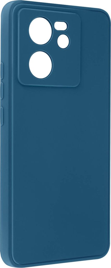 Avizar, Soft Touch Hülle Silikon Xiaomi 13T, Xiaomi 13T Pro, matte Rückseite, Blau