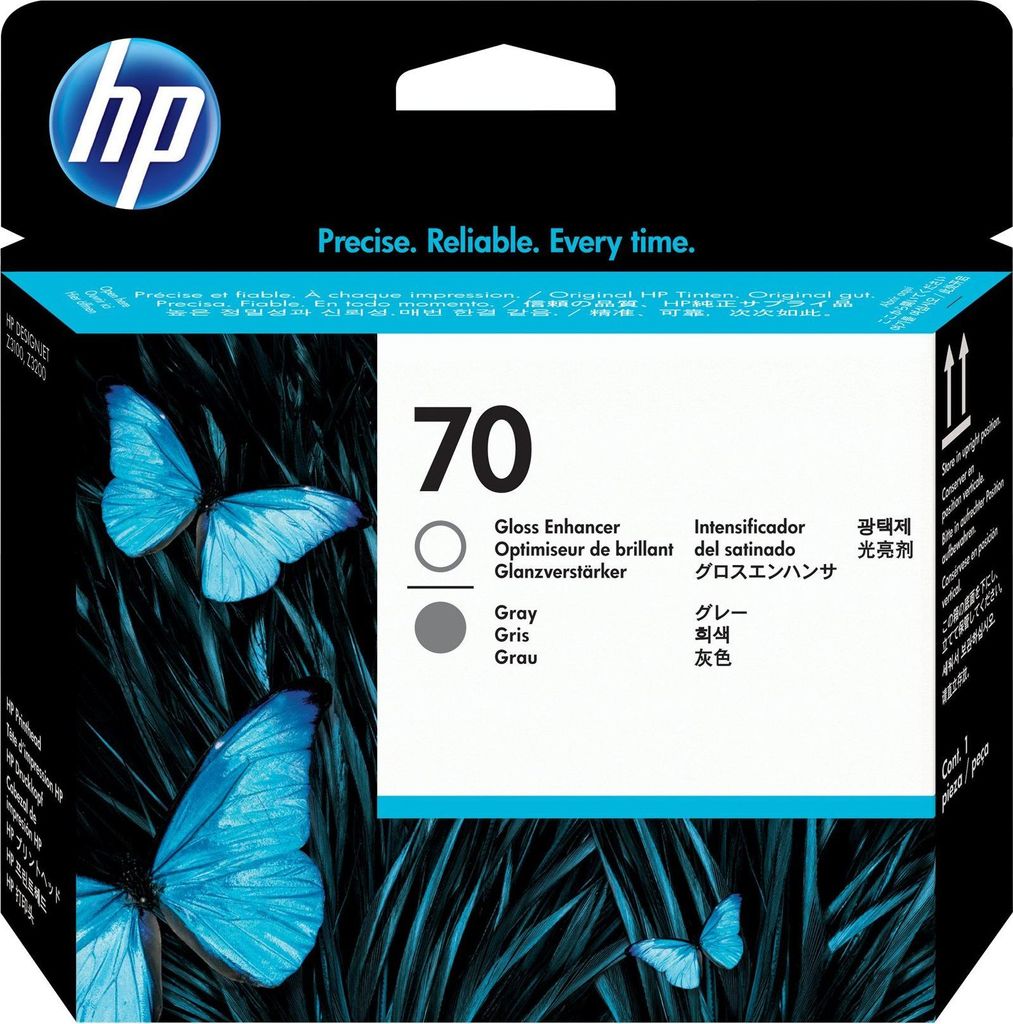 HP 70, GlossEnhancer+Grau, Druckkopf