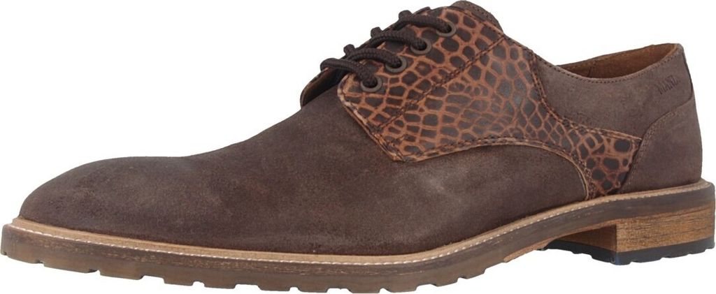 Manz Business-Schuhe in Übergrößen Braun 141003-02-187 große Herrenschuhe