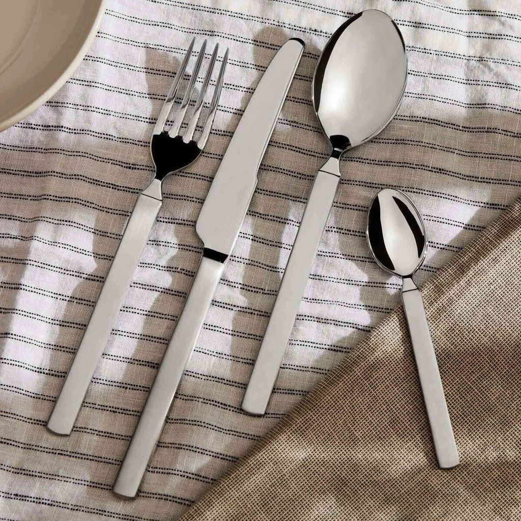 Alessi Dry - Set di posate 24 pezzi, acciaio inox Immagine del prodotto 