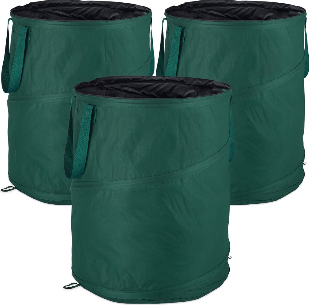 relaxdays 10026439_0 3 relaxdays Gartenabfallsäcke   je Obrázek produktu 