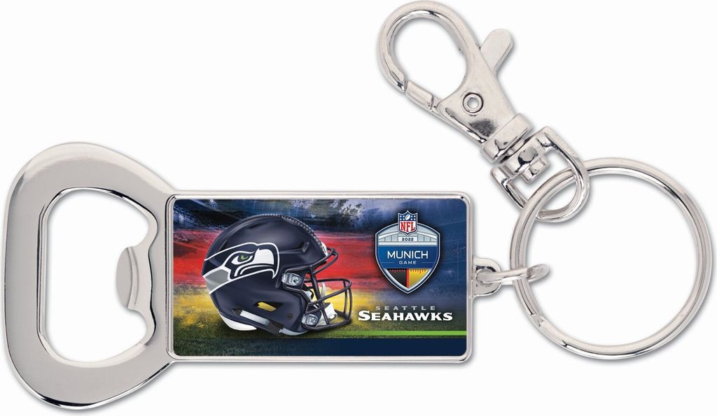 NFL MUNICH Seattle Seahawks Schlüsselanhänger Flaschenöffner