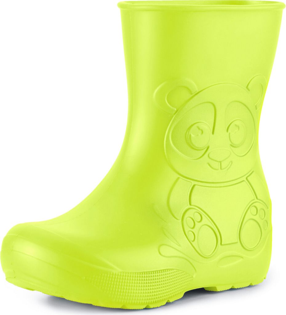 Ladeheid Eva Kinder Jungen Mädchen Gummistiefel Regenschuhe LA-CA-10 (Limone, 22/23 EU)