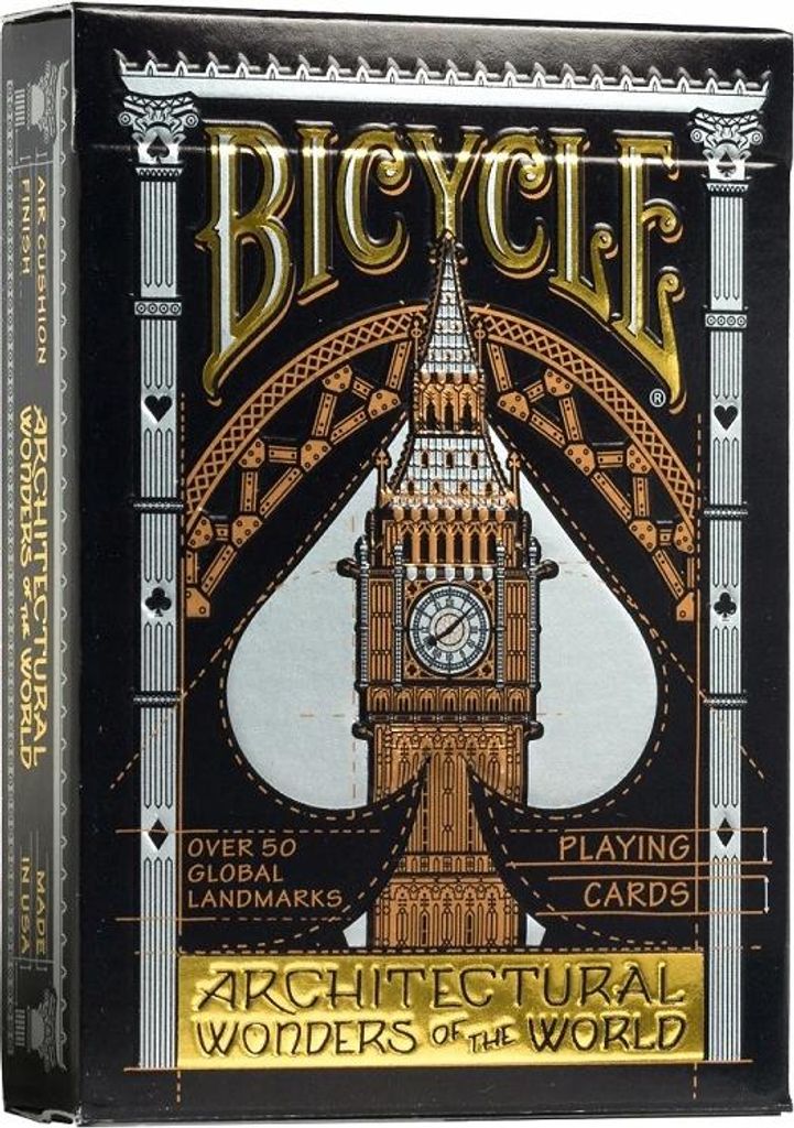 Bicycle Architectural Wonders of the World, 56 szt., Zdjęcie produktu 
