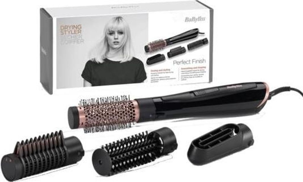 BaByliss Perfect Finish, Teplovzdušná kefa, Teplé, Obrázok produktu 