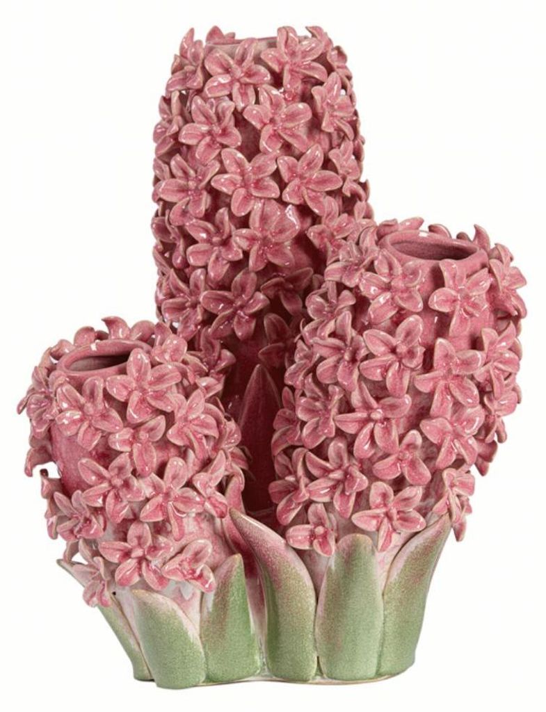 Light & Living - Vase FLOWER - Rosa - 35.5x32x41 cm