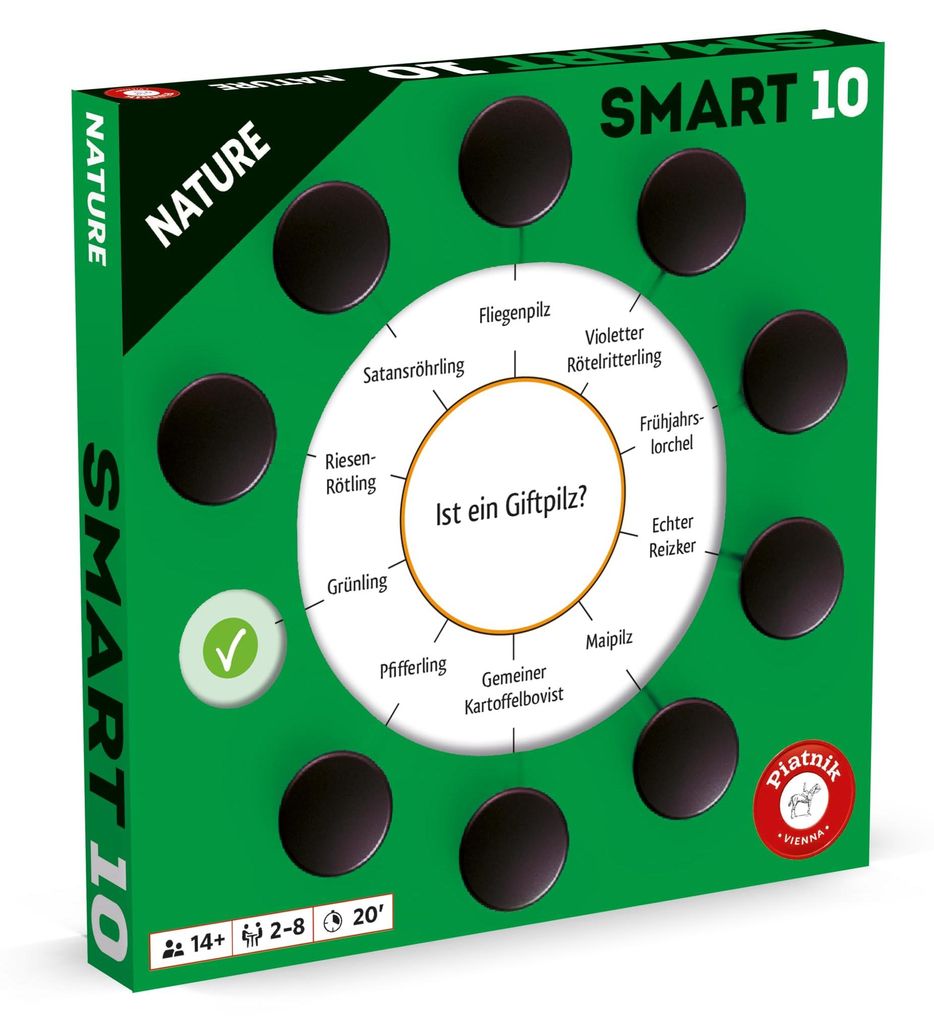 Piatnik Smart 10 Nature, Brettspiel-Erweiterung, Familie, Produktbild 
