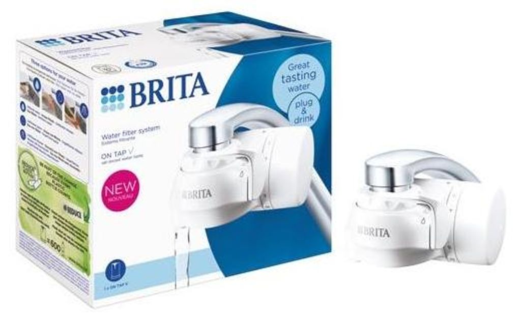 Brita ON TAP V Filtro per l'Acqua del Rubinetto Bianco Immagine del prodotto 