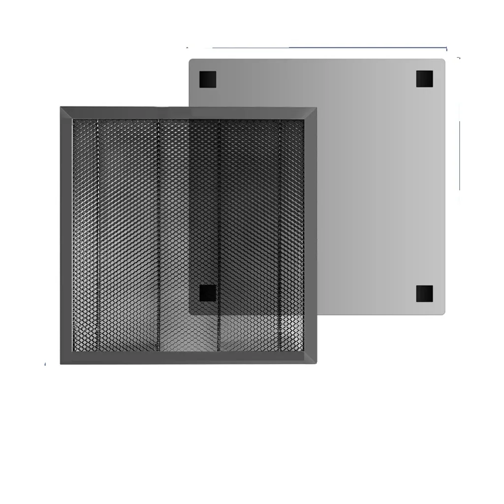 Supporto Laser a Nido d'Ape 430x400mm | Design Premium in Alluminio