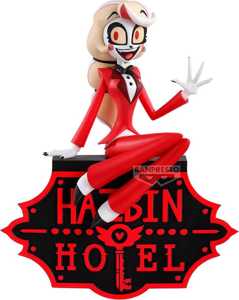 Hazbin Hotel Monitor Top PVC Statue Charlie Morningstar (Ver. A) 14 cm