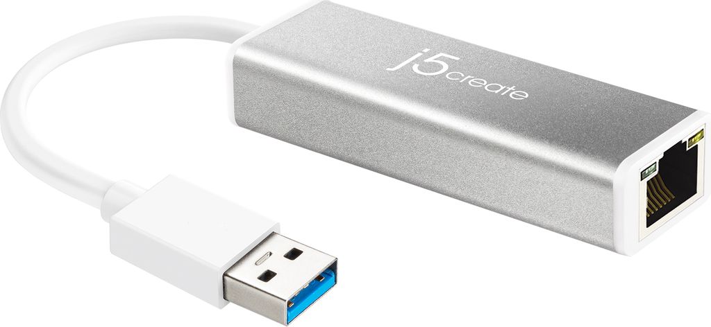 j5create JUE130-N Adattatore USB 3.0 Gigabit Ethernet Immagine del prodotto 