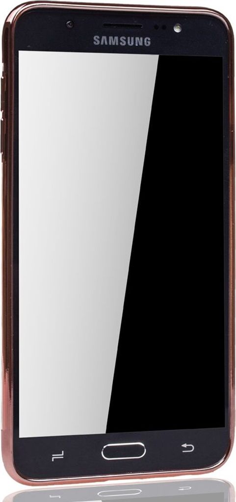 Handyhülle für Samsung Galaxy J4 2018 Rose Pink - Clear - TPU Silikon Case Backcover Schutzhülle in Transparent Rose Pink