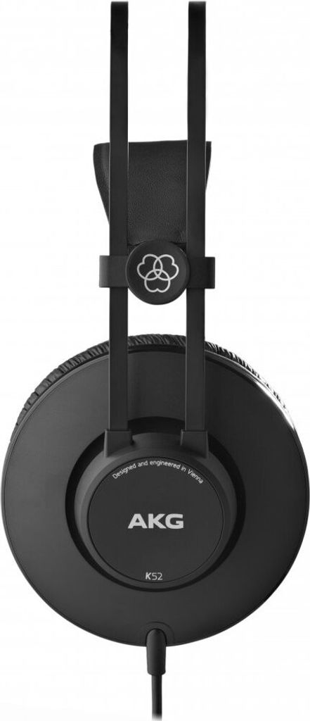 AKG K52 - Kopfhörer - Kopfband - Bühne/Studio - Schwarz - 2,5 m - Verkabelt