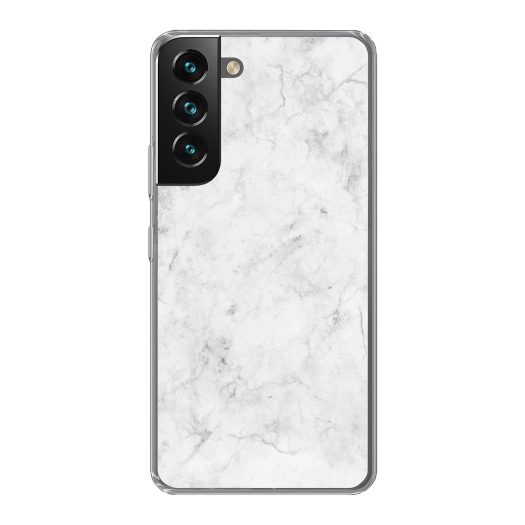 MuchoWow Handyhülle Schutzhülle Hülle für Samsung Galaxy S22 Marmor - Muster - Luxus Silikon Softcase Handy Hülle - Mobiltelefonhülle