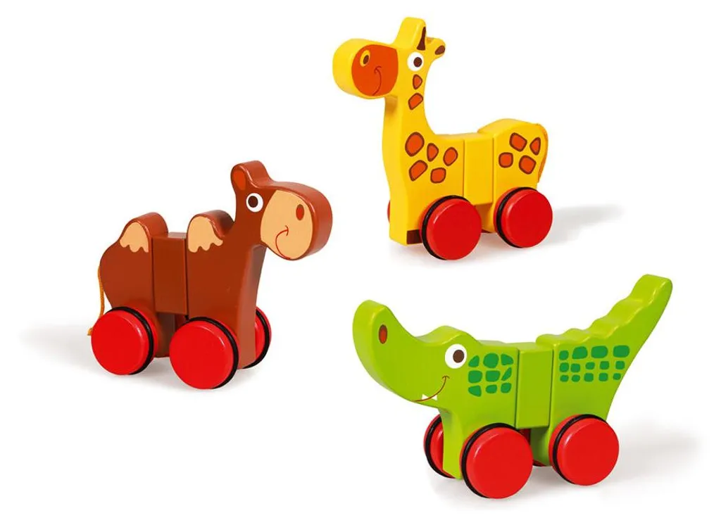 Porteur Bébé Wheelybug Panda en Bois - Véhicule à Dérapage Multidirection