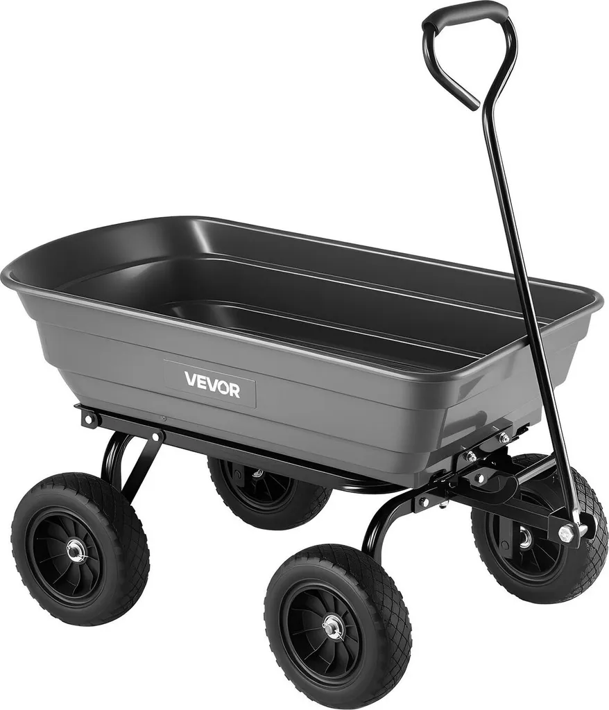 Chariot de jardin ergonomique : fini le mal de dos pour déplacer 270 kg