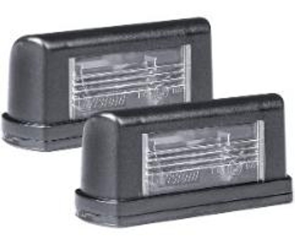 2x FRISTOM Kennzeichenbeleuchtung Nummernschildbeleuchtung FT-022 83mm 30mm 50mm
