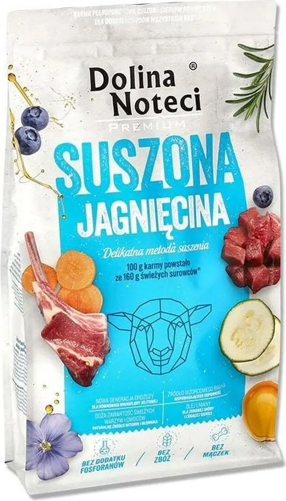 Croquettes pour Chien Agneau 9kg Dolina Noteci Premium - Vitalité au Quotidien
