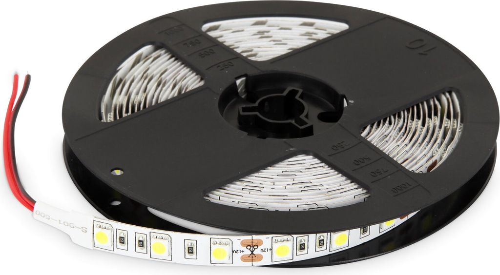 LED Stripe 5m 12V dimmbar - 72W kaltweiß Produktbild 