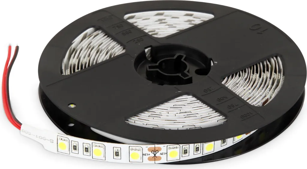 Striscia LED 12V 5m 72W Bianco Freddo Dimmerabile per Sottopensile