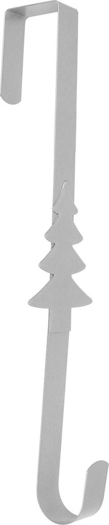 Weihnachtskranzhaken Stern Schneeflocke Weihnachtsbaum Elemente Metall Türhänger Über der Tür Haken Kleiderbügel