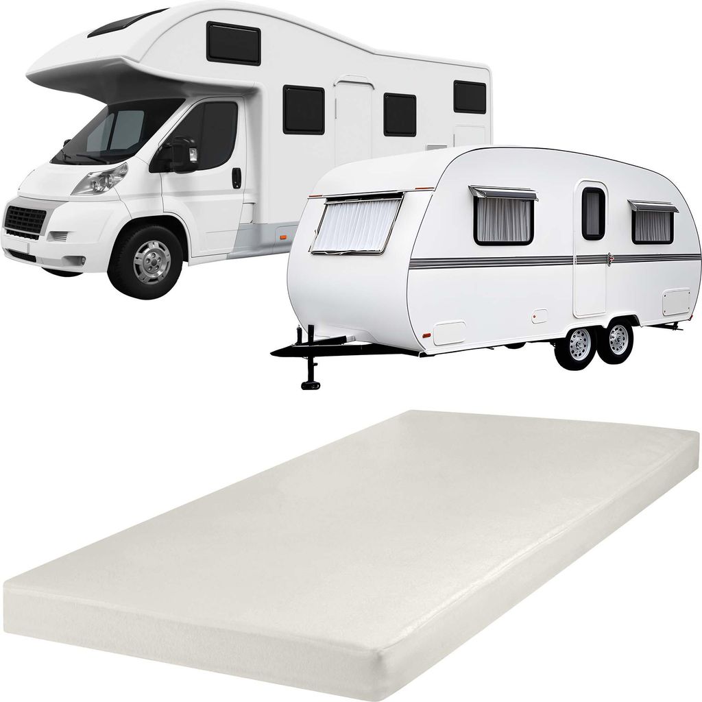 REDBEST Spannbettlaken Pittsburgh" für Wohnwagen, Wohnmobil und Boot weiß 90x190 cm - 100x200 cm"