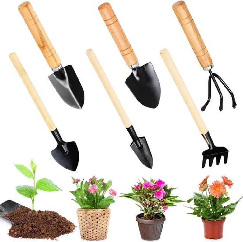 Outils de jardinage compacts pour soigner les plantes sans encombre