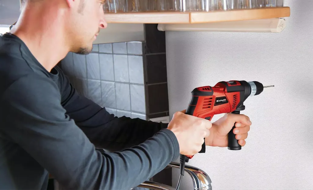 Perceuse à percussion Einhell TC-ID 550 E 550W - Mandrin 13mm 4258621 - 2