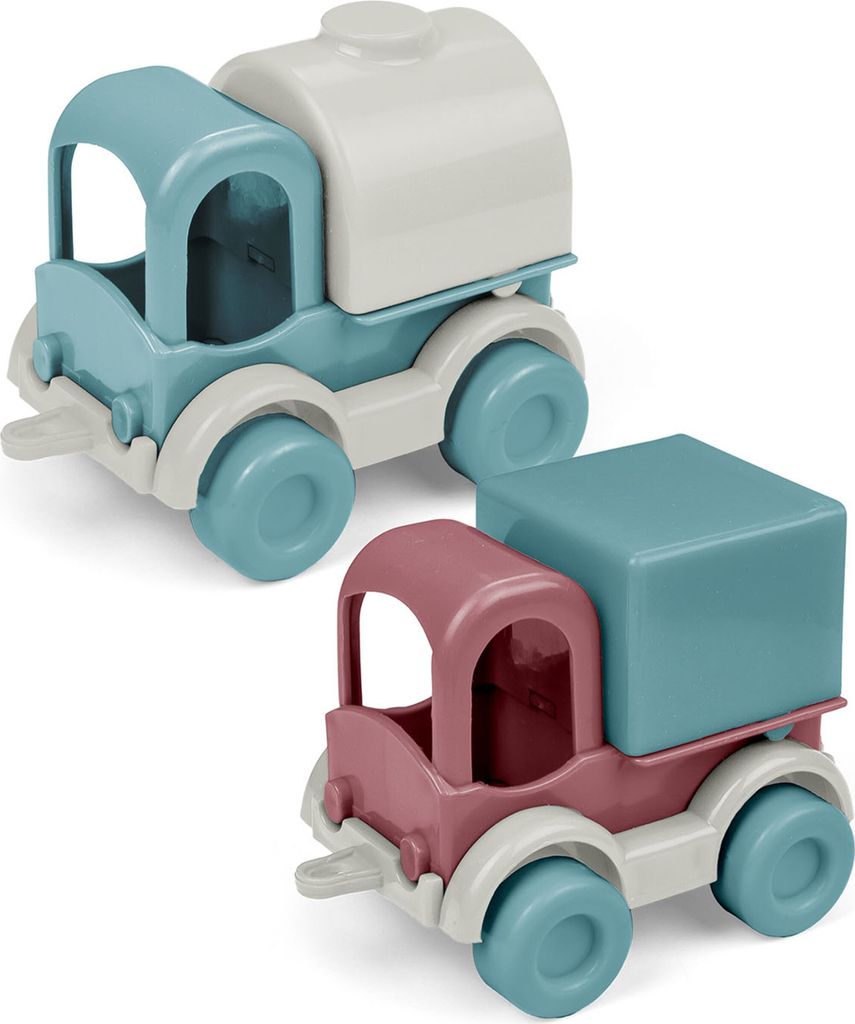 RePlay Kid Cars Tankwagen und Lastwagen, recyceltes Spielzeugset Einheitsgröße