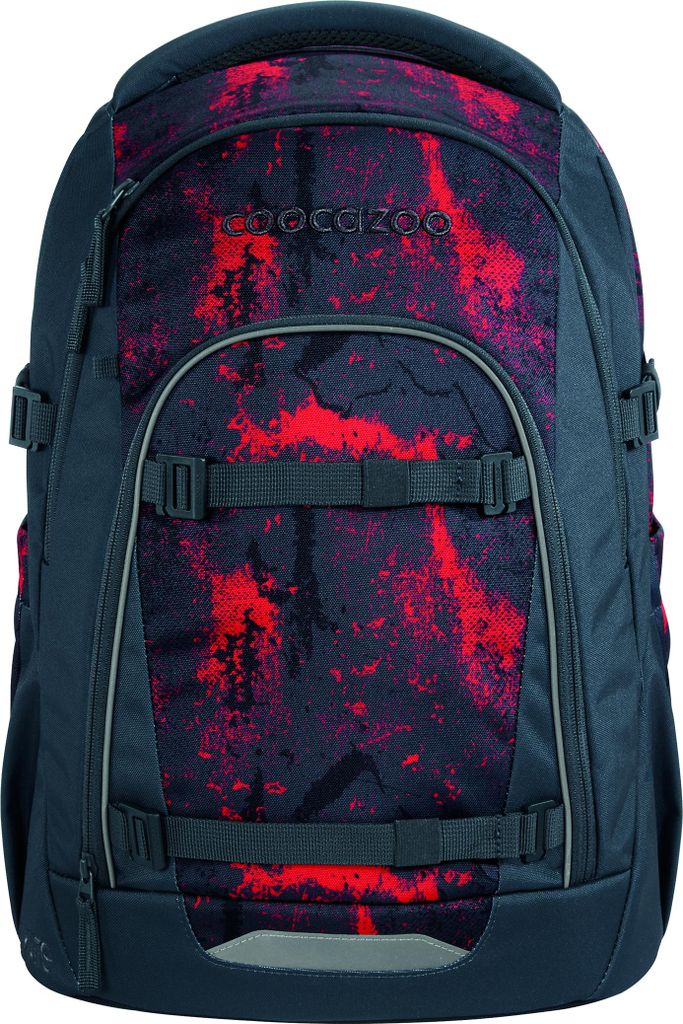 coocazoo sac d'école Mate School Backpack Broken Black gris Image du produit 