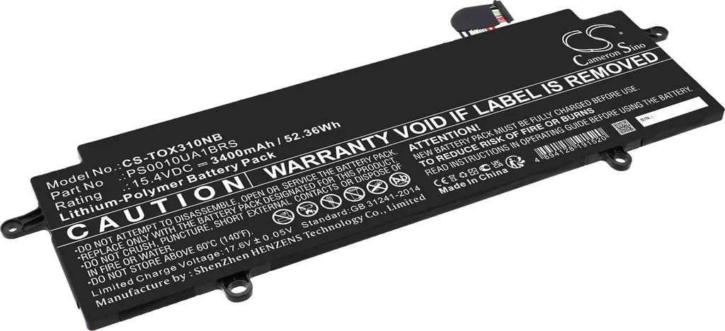 Batterie PC de Rechange pour Dynabook Portege X30W-J-061 et Série X30W