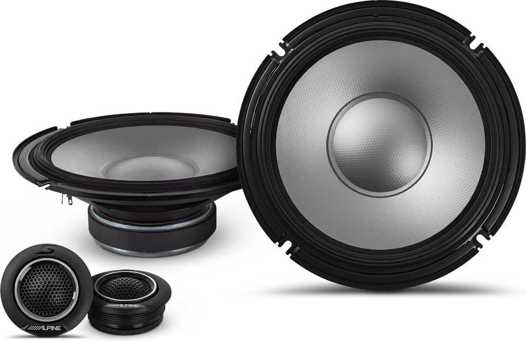 Alpine S2-S80C | 20 cm (8-Zoll) 2-Wege-Komponenten-Lautsprechersystem