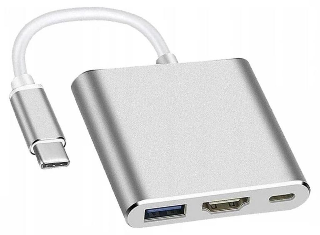 Verk 06280 Adattatore HUB USB-C, USB 3.0, HDMI 4K Immagine del prodotto 