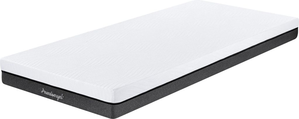 ARENSBERGER SARA Gelschaum Matratze 160x200 cm – 16 cm NANOCELL Gel-Schaum – H3 Härtegrad – Atmungsaktiv – Abnehmbarer Bezug 240g/m²