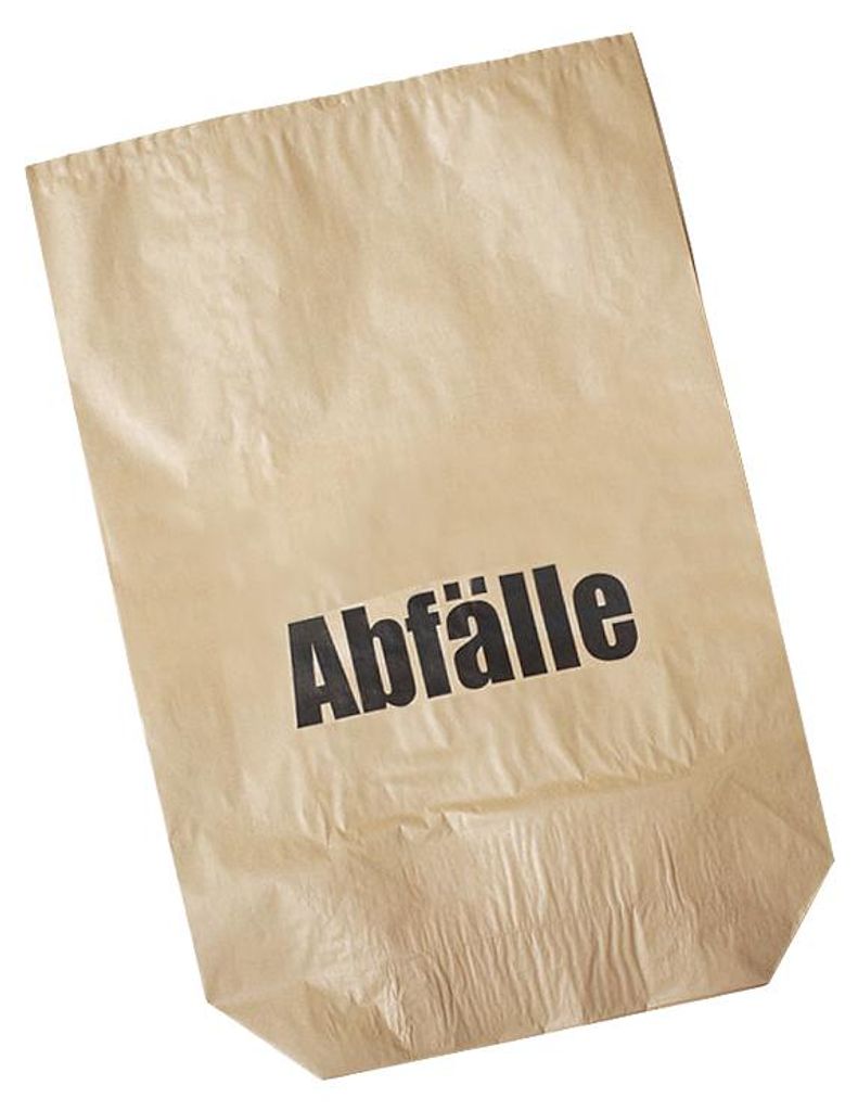 DEISS 07001 - Papiersäcke braun - 70 Liter - Maße (LxBxT): Produktbild 